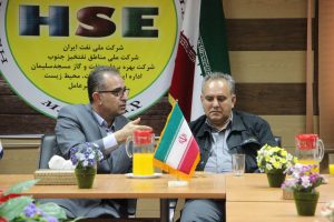 دیدار کاری شهردار مسجدسلیمان با مدیر اداره ایمنی (HSE) شرکت بهره برداری نفت