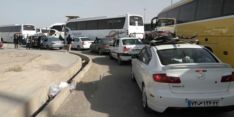وضعیت ترافیکی مسیرهای منتهی به مرز ایران-عراق