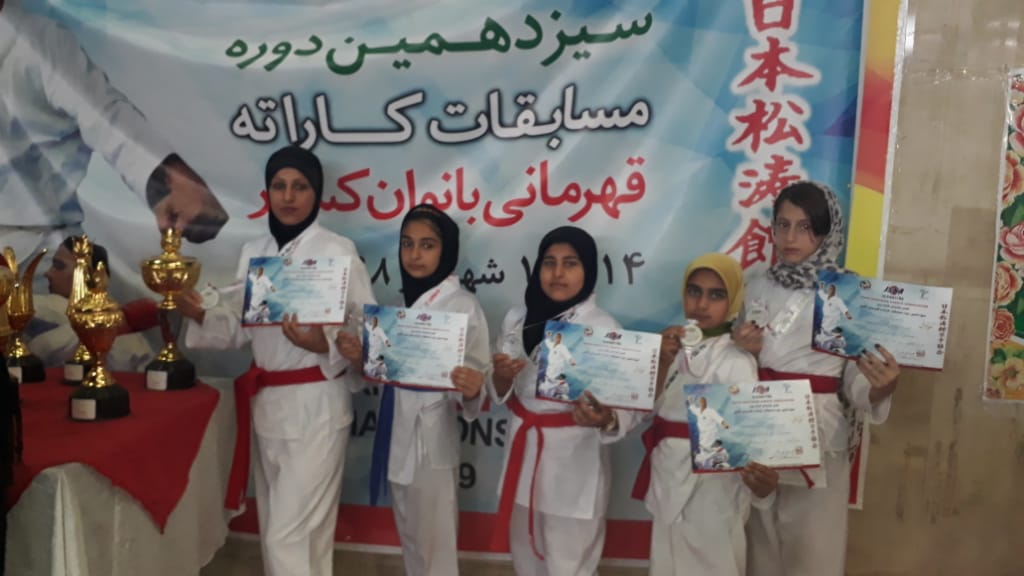 درخشش دختران کاراته کار سوسنگردی در مسابقات کشوری
