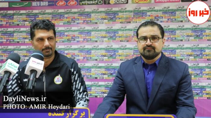 مجتبی حسینی: بازی با سایپا عیار تیم نفت مسجدسلیمان را مشخص می‌کند + فیلم