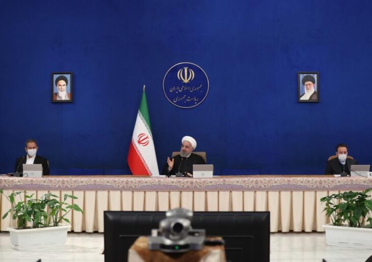حسن روحانی: ترامپ برج‌ساز بود اما بایدن سیاست بلد است