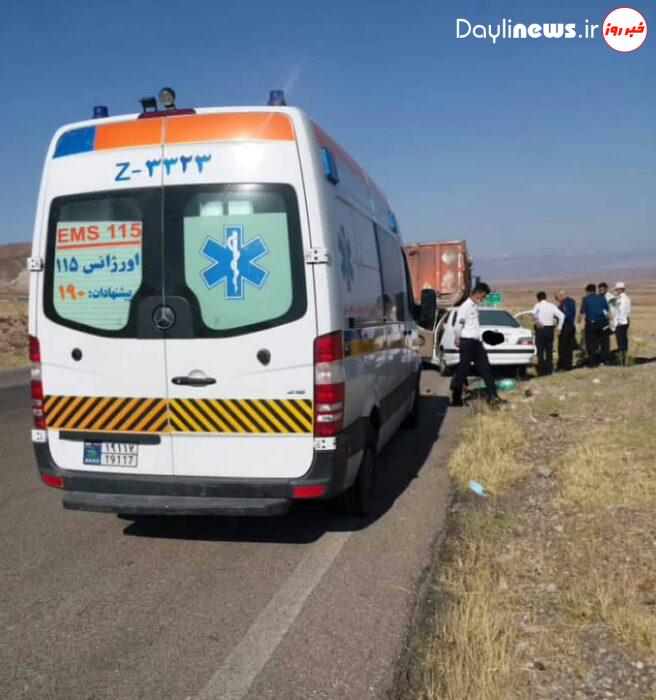 ۲۷مصدوم و دوفوتی طی پنج فقره سانحه رانندگی در محورهای مواصلاتی استان آذربایجان شرقی