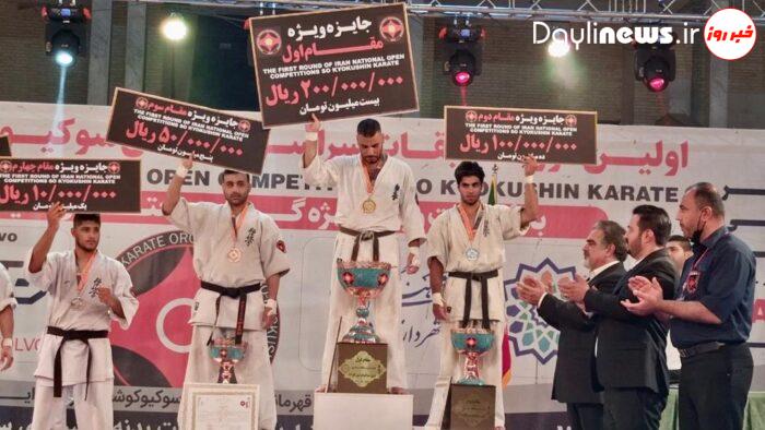 برگزاری دومین دوره مسابقات بزرگ سراسری اوپن و جایزه نقدی سوکیوکوشین کاراته در اهواز
