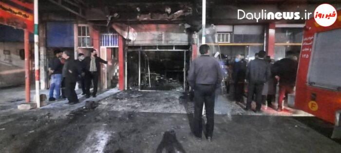 با حضور به موقع آتش نشانی شهرداری مسجدسلیمان، حریق در منطقه نفتک مهار شد + تصاویر