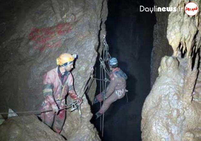 عملیات امدادی برای نجات دونفر گیرافتاده در غار اسکندر سه راهی اهر