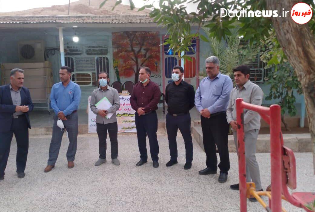 دومین روز اجرای برنامه های ورزشی در مراکز بهبودی (ترک اعتیاد) شهرستان مسجدسلیمان