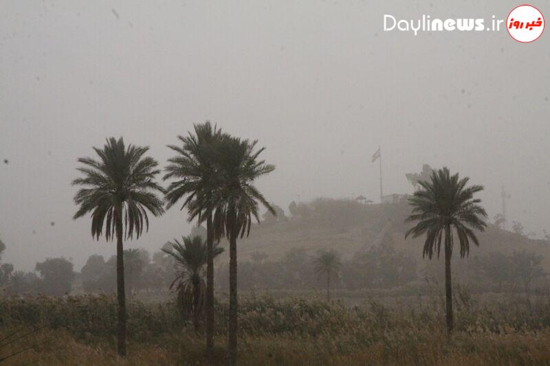 توده جدید گرد و غبار یکشنبه شب وارد خوزستان می‌شود