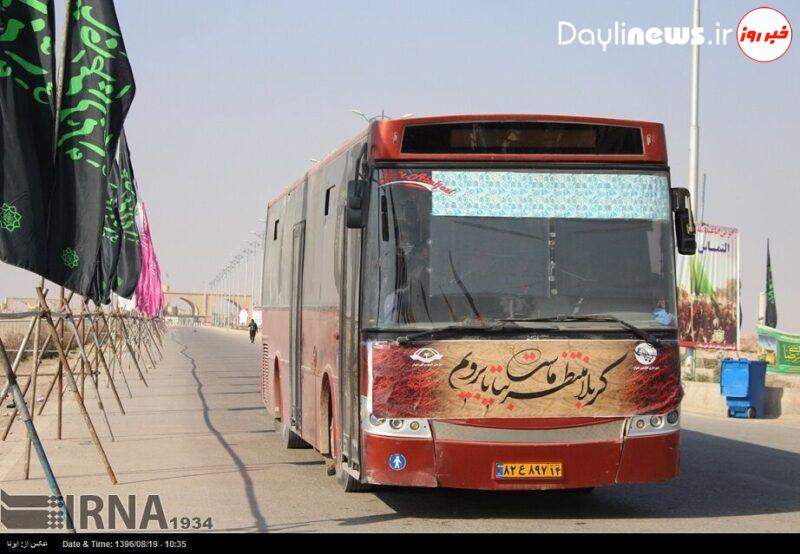 ۱۲ هزار زائر حسینی با ناوگان اتوبوسرانی استان اردبیل جابجا شدند