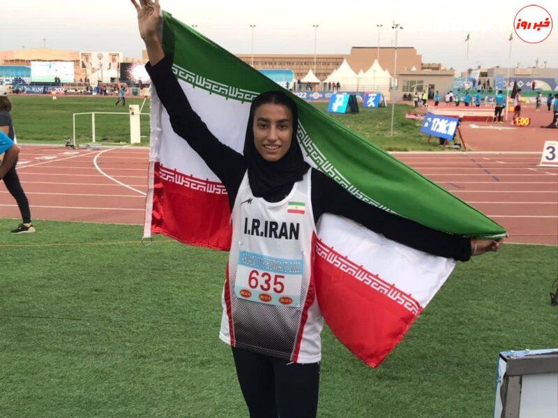 مدال نقره دهدار در وزنه‌برداری آسیا/ تاریخ‌سازی دختر ایرانی در دوومیدانی بانوان