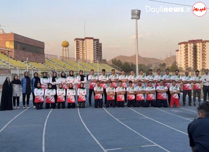 ۱۳ مدال تیم دوومیدانی نوجوانان ایران در قهرمانی آسیا