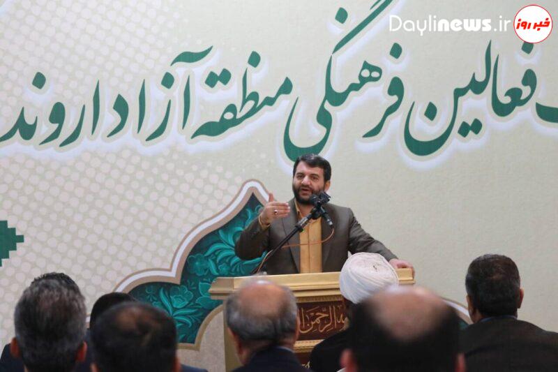 دبیر شورای عالی مناطق آزاد:پیشرفت اقتصادی بدون اعتلای فرهنگی مورد تایید نیست