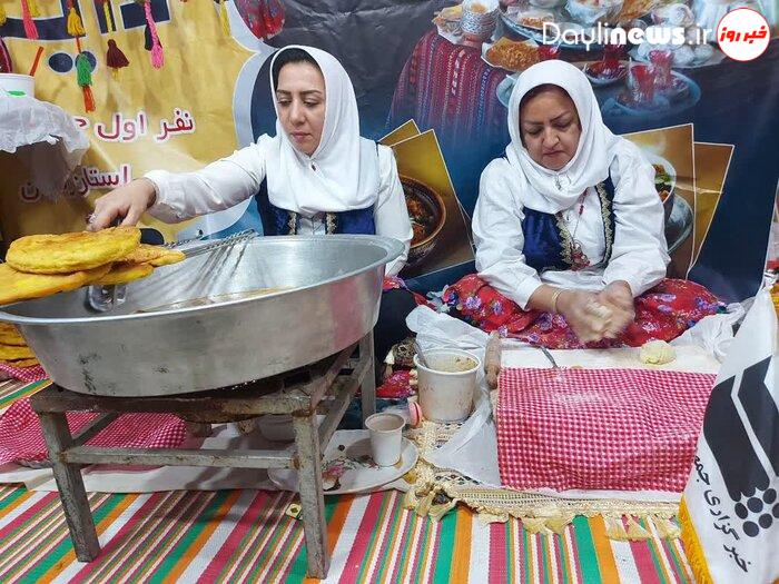 رایحه خوش غذاهای ایران در جشنواره اقوام گلستان