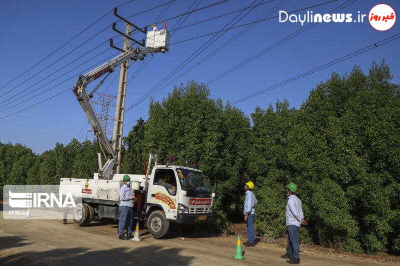شبکه برق جنوب شرق کلانشهر اهواز اصلاح و بهسازی شد