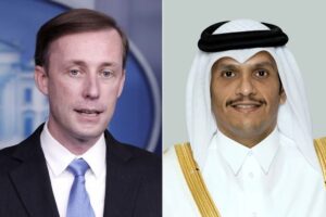 گفت وگوی تلفنی وزیر خارجه قطر و مشاور امنیتی ملی آمریکا