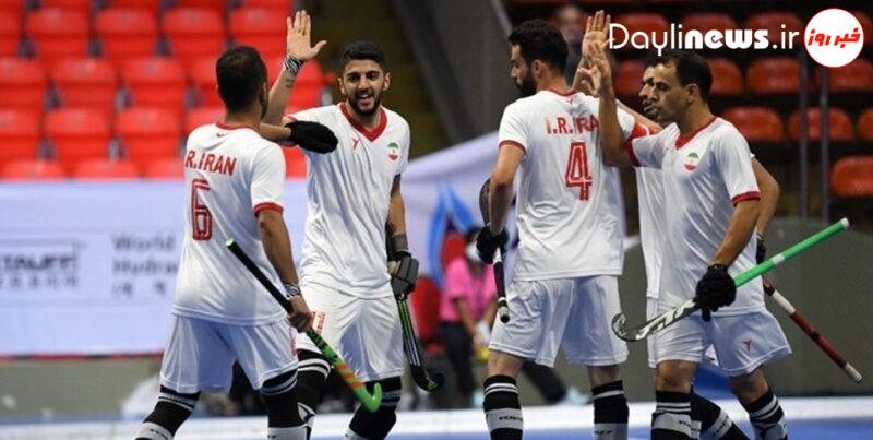 پیروزی قاطع ایران مقابل آمریکا در جام‌ جهانی هاکی
