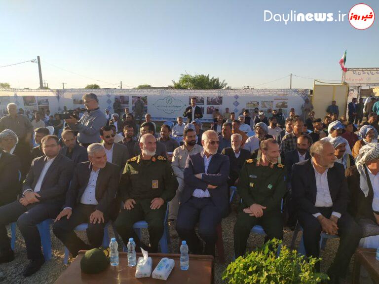 افتتاح طرح آب رسانی به ده روستای استان خوزستان