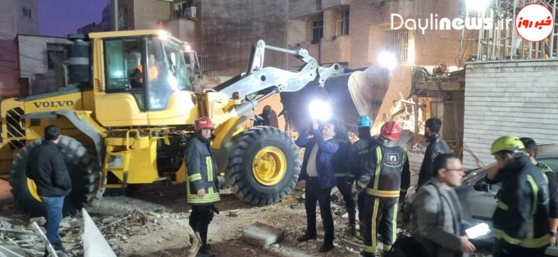 انفجار ساختمانی در تبریز ۵ فوتی و دو مصدوم داشت